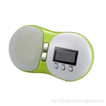 Mini Peanut  Speaker with FM Radio